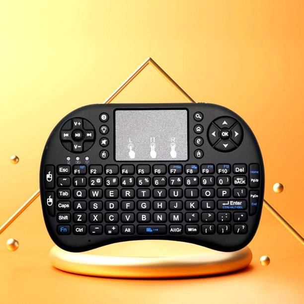 FRONY Bluetooth Wireless Keyboard with Slim & Portable Easy-Switch, TV & Laptop F180 Wireless Thumb-size Multi-device Keyboard Compatible with Desktop, Laptop, Mac