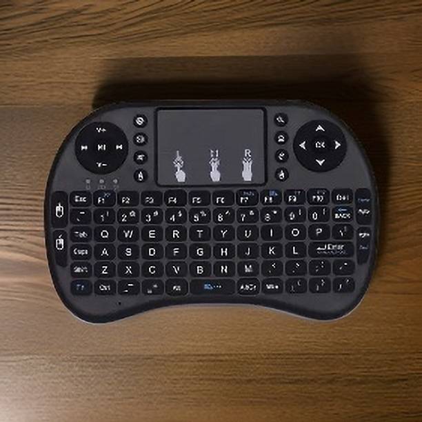 YAROH T49_Hard key Mini Home Theater Keyboard: Touchpad Included Smart Connector Handheld Multi-device Keyboard Compatible with Desktop, Laptop, Mac