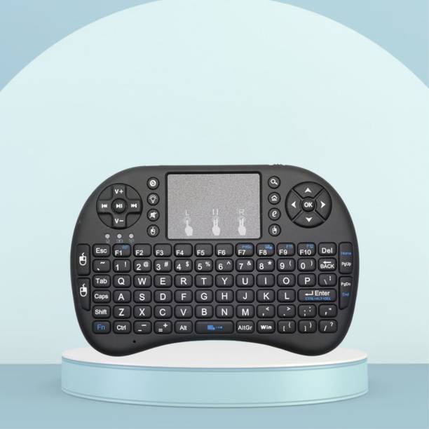 FRONY Bluetooth Wireless Keyboard, Pocket Size USB Rechargeable Bluetooth KeyboardD24 Wireless Thumb-size Multi-device Keyboard Compatible with Desktop, Laptop, Mac