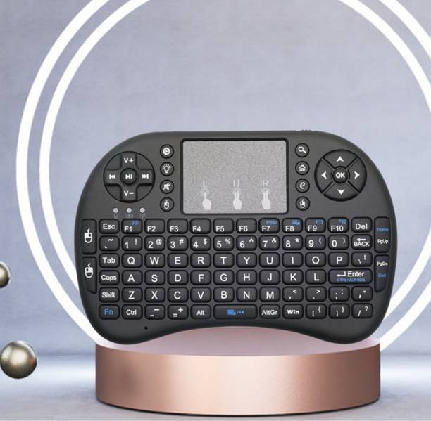 Clairbell Bluetooth Wireless Keyboard, Pocket Size USB Rechargeable Bluetooth KeyboardF1 Wireless Thumb-size Multi-device Keyboard Compatible with Desktop, Laptop, Mac