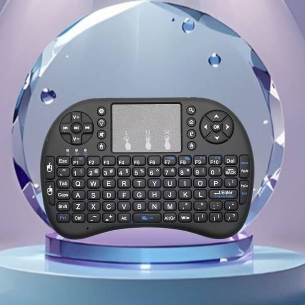 GUGGU Bluetooth Wireless Keyboard, Pocket Size USB Rechargeable Bluetooth KeyboardG386 Wireless Thumb-size Multi-device Keyboard Compatible with Desktop, Laptop, Mac