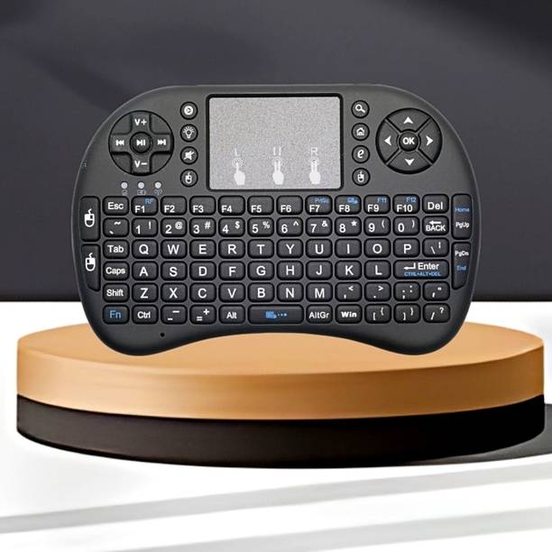 FRONY Bluetooth Wireless Keyboard with Slim & Portable Easy-Switch, TV & Laptop F464 Wireless Thumb-size Multi-device Keyboard Compatible with Desktop, Laptop, Mac