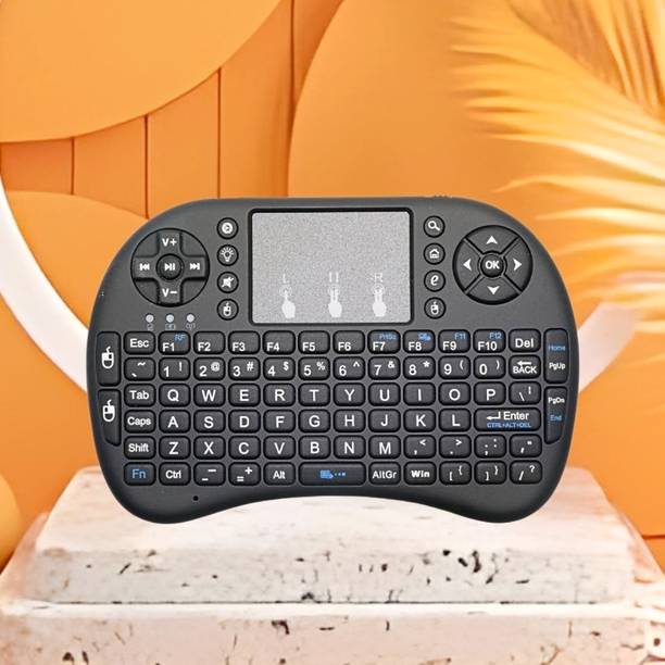 Clairbell Bluetooth Wireless Keyboard with Slim & Portable Easy-Switch & TV & Laptop Z498 Wireless Thumb-size Multi-device Keyboard Compatible with Desktop, Laptop, Mac