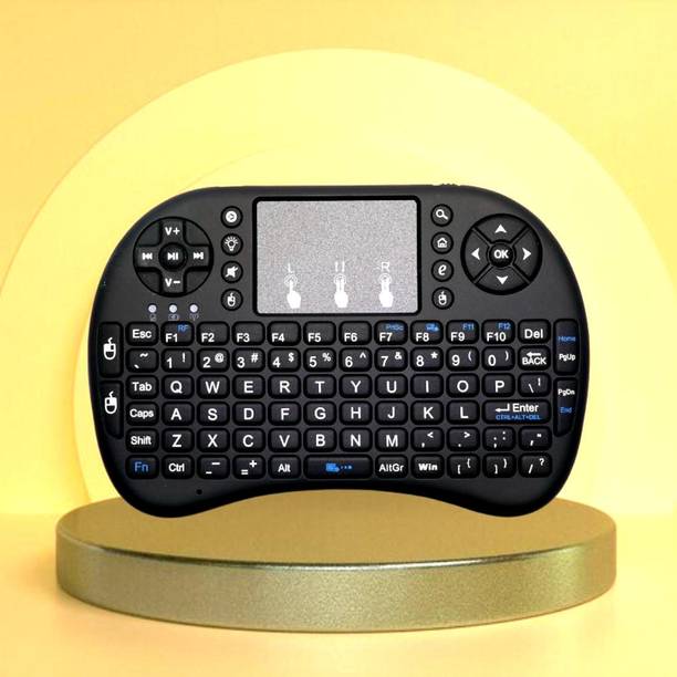 GUGGU Bluetooth Wireless Keyboard with Slim & Portable Easy-Switch, TV & Laptop F4 Wireless Thumb-size Multi-device Keyboard Compatible with Desktop, Laptop, Mac