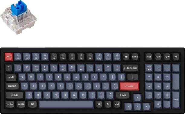 Keychron K4 Pro Wireless Mechanical Keyboard Bluetooth, Wired USB, Wireless Standard Multi-device Keyboard Compatible with Desktop, Laptop, Mac
