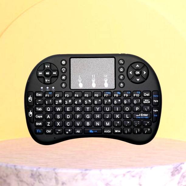 FRONY Bluetooth Wireless Keyboard with Slim & Portable Easy-Switch, TV & Laptop F7 Wireless Thumb-size Multi-device Keyboard Compatible with Desktop, Laptop, Mac