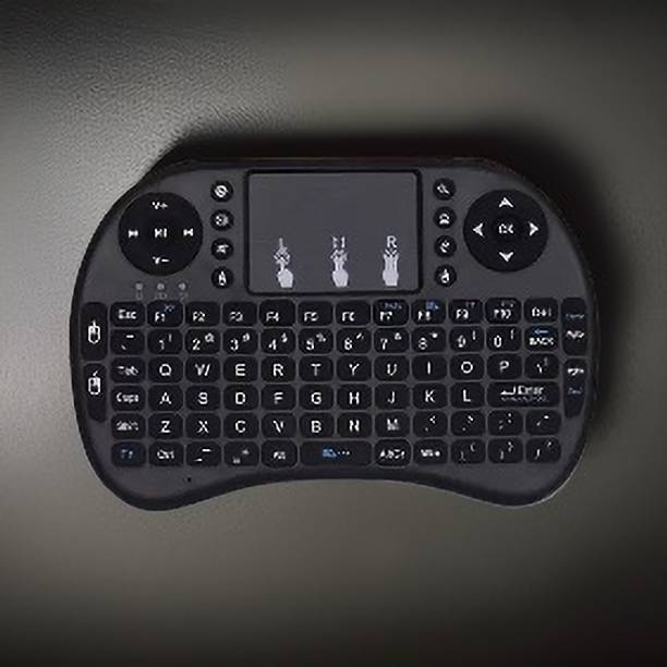 YAROH C07_Hard key Mini Home Theater Keyboard: Touchpad Included Smart Connector Handheld Multi-device Keyboard Compatible with Desktop, Laptop, Mac