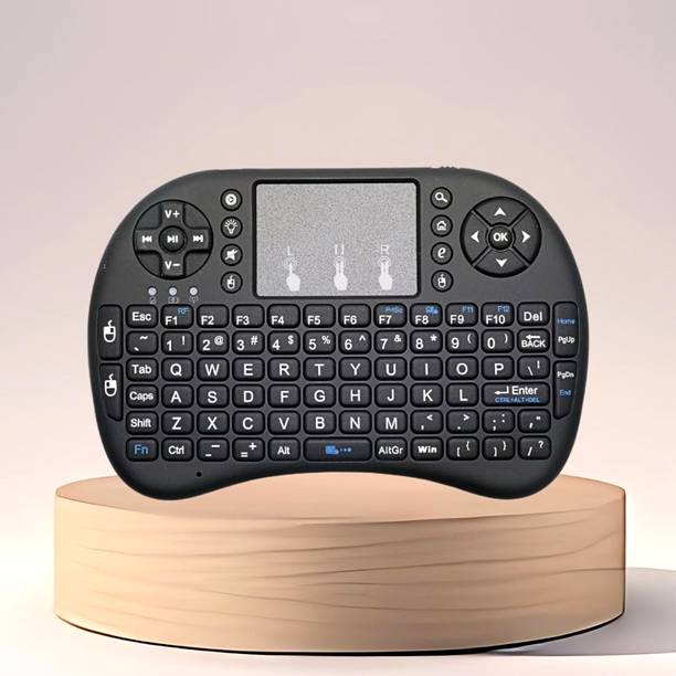 FRONY Bluetooth Wireless Keyboard with Slim & Portable Easy-Switch & TV & Laptop Z334 Wireless Thumb-size Multi-device Keyboard Compatible with Desktop, Laptop, Mac