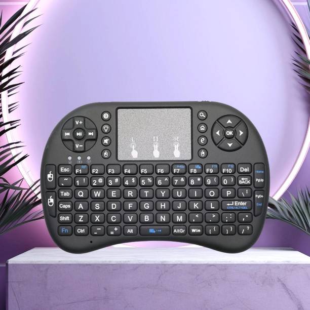 Clairbell Bluetooth Wireless Keyboard with Slim & Portable Easy-Switch & TV & Laptop Z185 Wireless Thumb-size Multi-device Keyboard Compatible with Desktop, Laptop, Mac