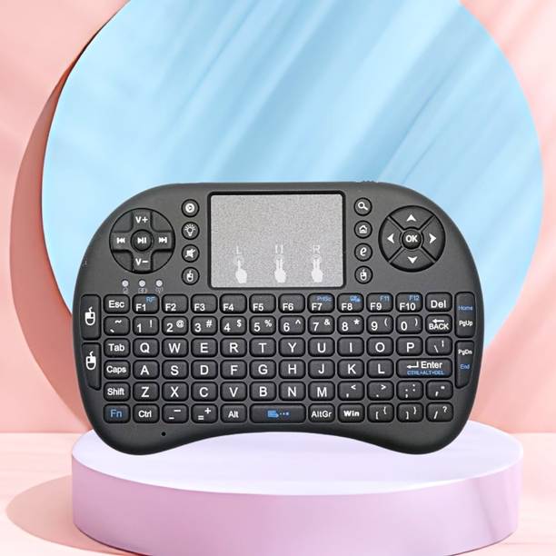 FRONY Bluetooth Wireless Keyboard with Slim & Portable Easy-Switch & TV & Laptop Z432 Wireless Thumb-size Multi-device Keyboard Compatible with Desktop, Laptop, Mac