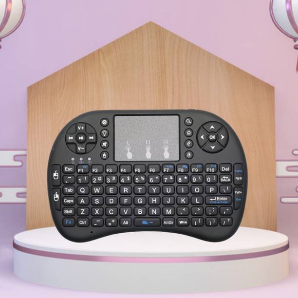 FRONY Bluetooth Wireless Keyboard, Pocket Size USB Rechargeable Bluetooth KeyboardA453 Wireless Thumb-size Multi-device Keyboard Compatible with Desktop, Laptop, Mac