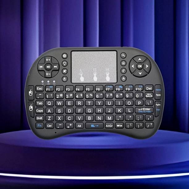 FRONY Bluetooth Wireless Keyboard with Slim & Portable Easy-Switch & TV & Laptop Z479 Wireless Thumb-size Multi-device Keyboard