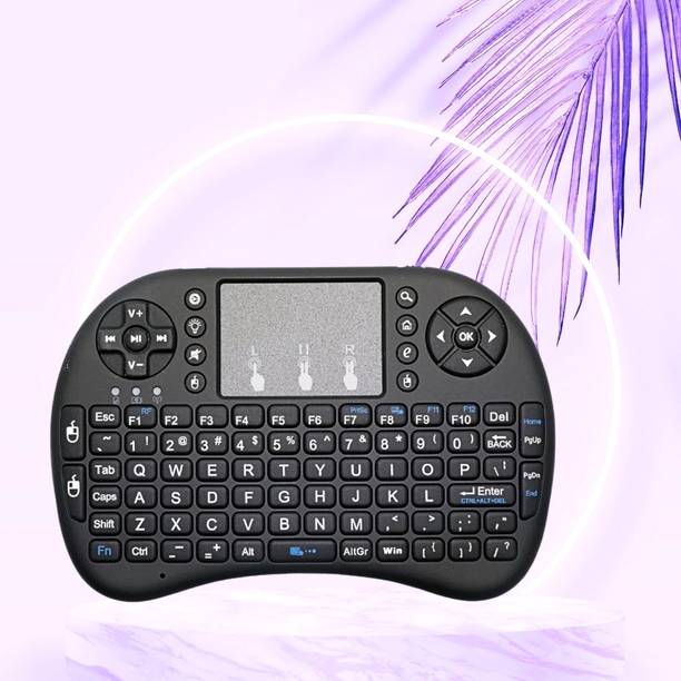 FRONY Bluetooth Wireless Keyboard with Slim & Portable Easy-Switch & TV & Laptop Z421 Wireless Thumb-size Multi-device Keyboard Compatible with Desktop, Laptop, Mac