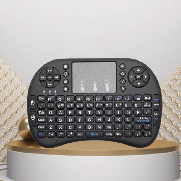 Clairbell Bluetooth Wireless Keyboard, Pocket Size USB Rechargeable Bluetooth KeyboardF52 Wireless Thumb-size Multi-device Keyboard Compatible with Desktop, Laptop, Mac