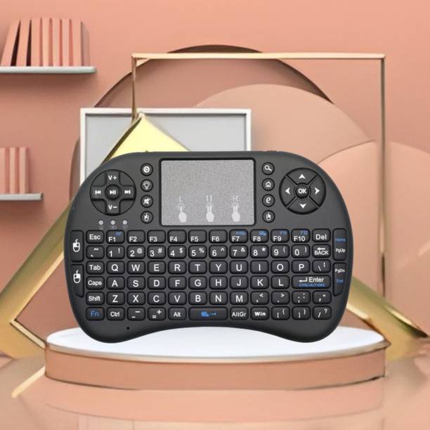 FRONY Bluetooth Wireless Keyboard, Pocket Size USB Rechargeable Bluetooth KeyboardS27 Wireless Thumb-size Multi-device Keyboard Compatible with Desktop, Laptop, Mac