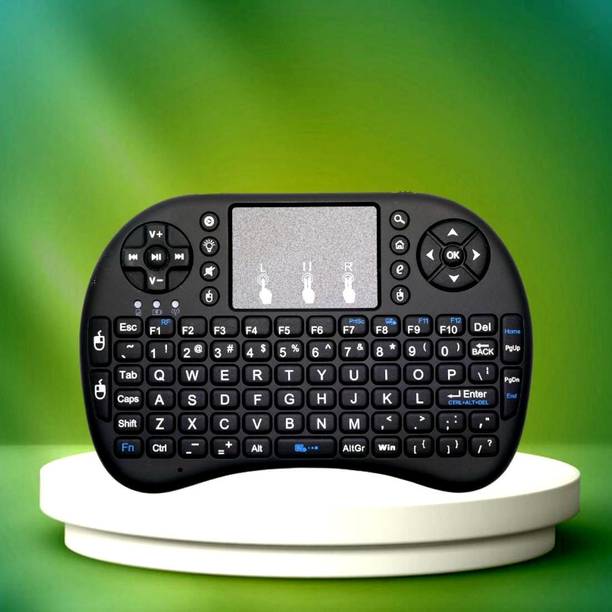 GUGGU Bluetooth Wireless Keyboard with Slim & Portable Easy-Switch, TV & Laptop F56 Wireless Thumb-size Multi-device Keyboard Compatible with Desktop, Laptop, Mac