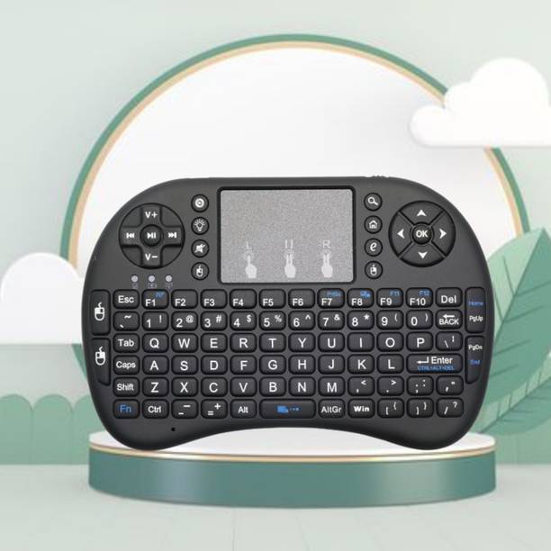 Clairbell Bluetooth Wireless Keyboard, Pocket Size USB Rechargeable Bluetooth KeyboardF430 Wireless Thumb-size Multi-device Keyboard Compatible with Desktop, Laptop, Mac