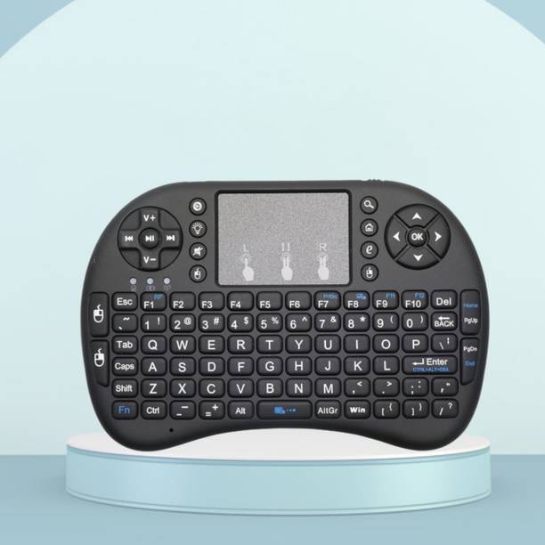 FRONY Bluetooth Wireless Keyboard, Pocket Size USB Rechargeable Bluetooth KeyboardD64 Wireless Thumb-size Multi-device Keyboard Compatible with Desktop, Laptop, Mac