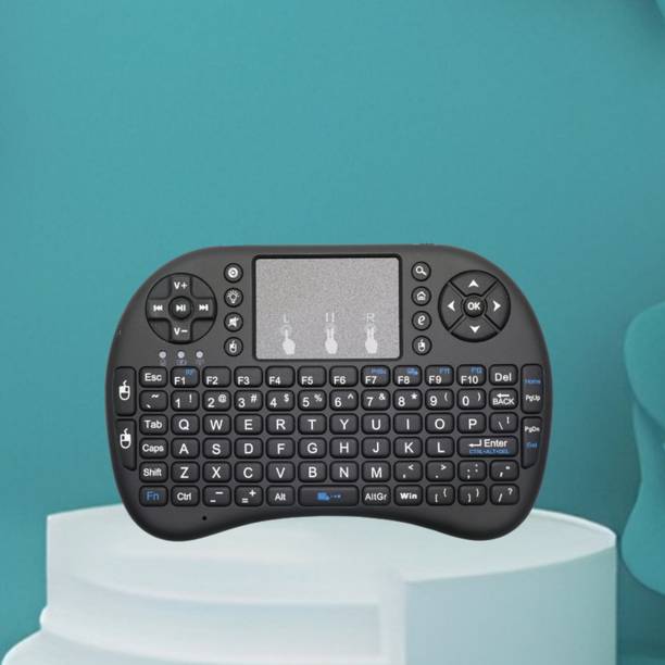 Clairbell Bluetooth Wireless Keyboard, Pocket Size USB Rechargeable Bluetooth KeyboardF404 Wireless Thumb-size Multi-device Keyboard Compatible with Desktop, Laptop, Mac
