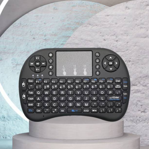 FRONY Bluetooth Wireless Keyboard, Pocket Size USB Rechargeable Bluetooth KeyboardS255 Wireless Thumb-size Multi-device Keyboard Compatible with Desktop, Laptop, Mac