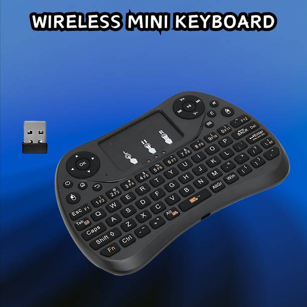 Clairbell Bluetooth (Wireless Keyboard)Pocket Size USB Rechargeable Bluetooth Keyboardk462 Wireless Thumb-size Multi-device Keyboard Compatible with Desktop, Laptop, Mac
