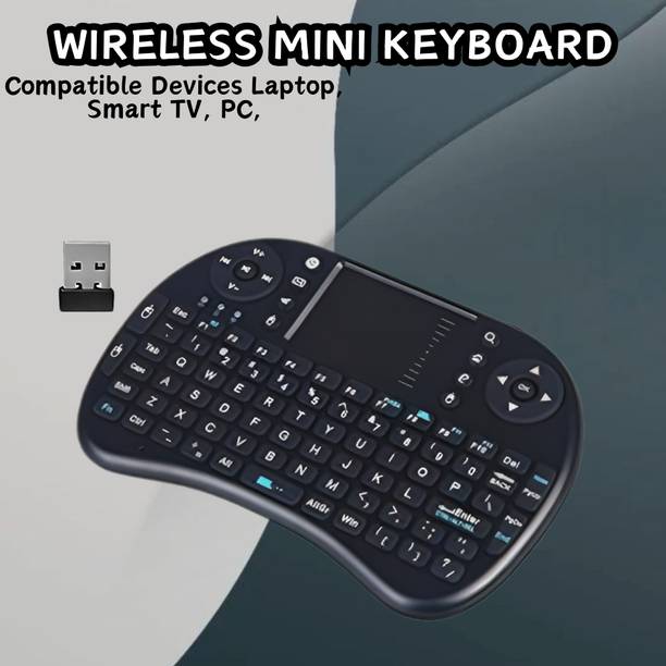 GUGGU Bluetooth (Wireless Keyboard)Pocket Size USB Rechargeable Bluetooth KeyboardH344 Wireless Thumb-size Multi-device Keyboard Compatible with Desktop, Laptop, Mac