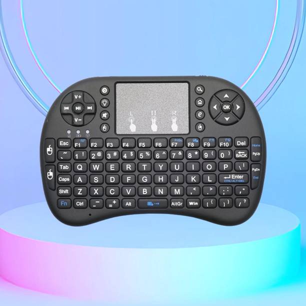 Clairbell Bluetooth Wireless Keyboard with Slim & Portable Easy-Switch & TV & Laptop Z44 Wireless Thumb-size Multi-device Keyboard Compatible with Desktop, Laptop, Mac