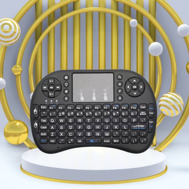 FRONY Bluetooth Wireless Keyboard, Pocket Size USB Rechargeable Bluetooth KeyboardB6 Wireless Thumb-size Multi-device Keyboard Compatible with Desktop, Laptop, Mac