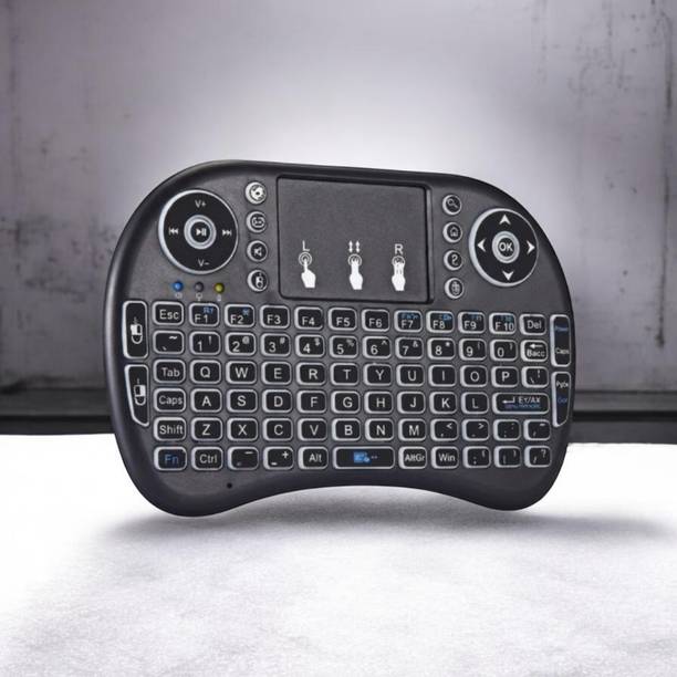 Classictopp Mini Wireless Keyboard Touchpad Mouse Combo BK2571 Bluetooth Handheld Gaming Keyboard Compatible with Laptop