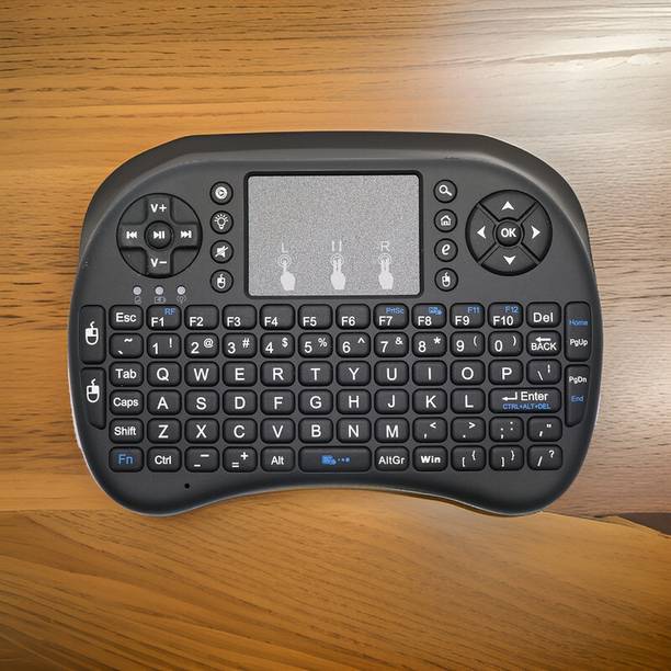 Clairbell S95_Hard key Mini Home Theater Keyboard: Touchpad Included Smart Connector Handheld Multi-device Keyboard Compatible with Desktop, Laptop, Mac
