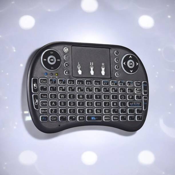DAKSHWAY Mini Wireless Keyboard Touchpad Mouse Combo BK2606 Bluetooth Handheld Multi-device Keyboard Compatible with Laptop