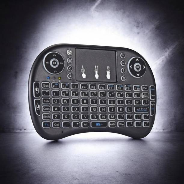 Classictopp Mini Wireless Keyboard Touchpad Mouse Combo BK2577 Bluetooth Handheld Gaming Keyboard Compatible with Laptop