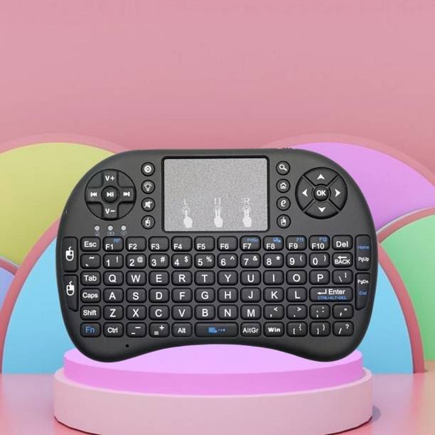 Clairbell Bluetooth Wireless Keyboard with Slim & Portable Easy-Switch & TV & Laptop Z347 Wireless Thumb-size Multi-device Keyboard Compatible with Desktop, Laptop, Mac