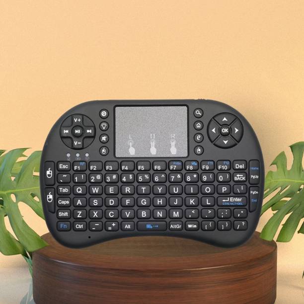 FRONY Bluetooth Wireless Keyboard with Slim & Portable Easy-Switch, TV & Laptop F289 Wireless Thumb-size Multi-device Keyboard Compatible with Desktop, Laptop, Mac