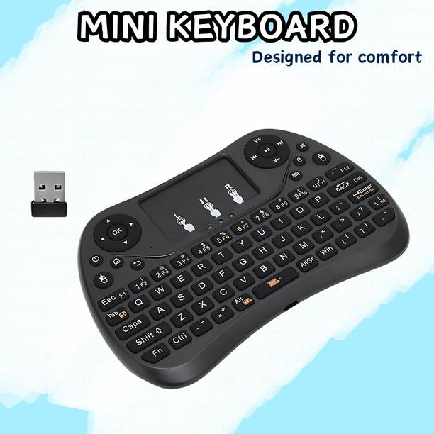 SACRO Bluetooth (Wireless Keyboard)Pocket Size USB Rechargeable Bluetooth KeyboardD49 Wireless Thumb-size Multi-device Keyboard Compatible with Desktop, Laptop, Mac