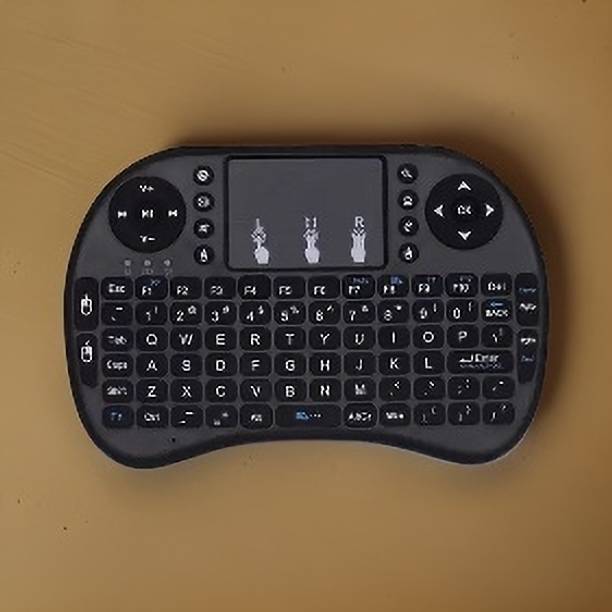 Clairbell V93_Hard key Mini Home Theater Keyboard: Touchpad Included Smart Connector Handheld Multi-device Keyboard Compatible with Desktop, Laptop, Mac