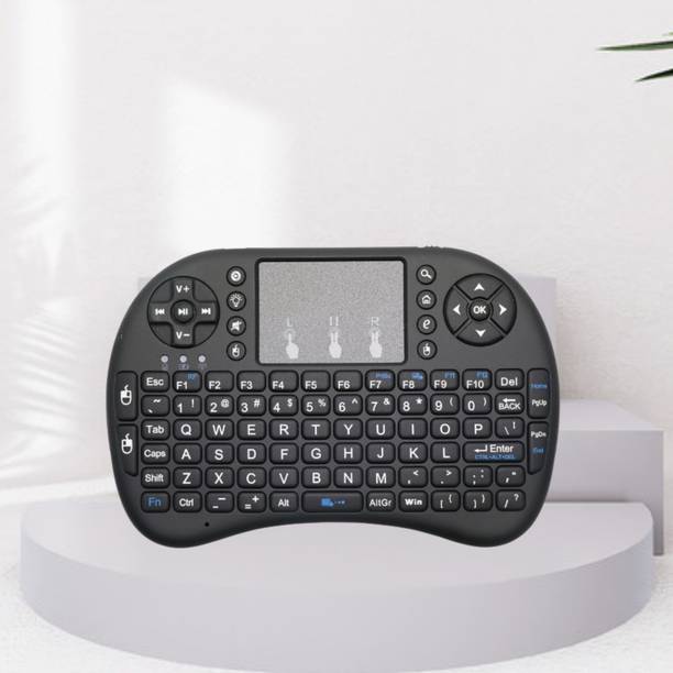 FRONY Bluetooth Wireless Keyboard, Pocket Size USB Rechargeable Bluetooth KeyboardS411 Wireless Thumb-size Multi-device Keyboard Compatible with Desktop, Laptop, Mac
