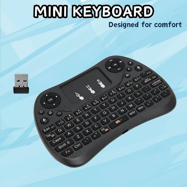 GUGGU Bluetooth (Wireless Keyboard)Pocket Size USB Rechargeable Bluetooth KeyboardG43 Wireless Thumb-size Multi-device Keyboard Compatible with Desktop, Laptop, Mac