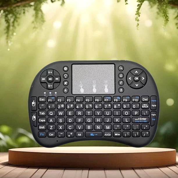 FRONY Bluetooth Wireless Keyboard with Slim & Portable Easy-Switch, TV & Laptop F494 Wireless Thumb-size Multi-device Keyboard Compatible with Desktop, Laptop, Mac