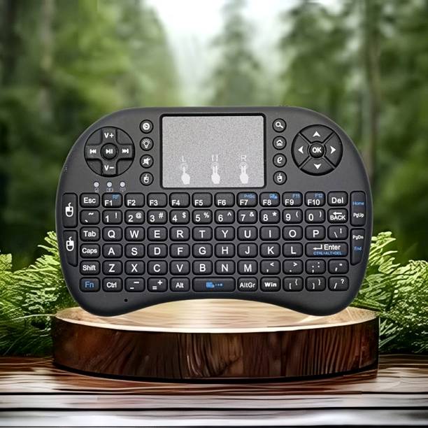 FRONY Bluetooth Wireless Keyboard with Slim & Portable Easy-Switch, TV & Laptop F477 Wireless Thumb-size Multi-device Keyboard Compatible with Desktop, Laptop, Mac