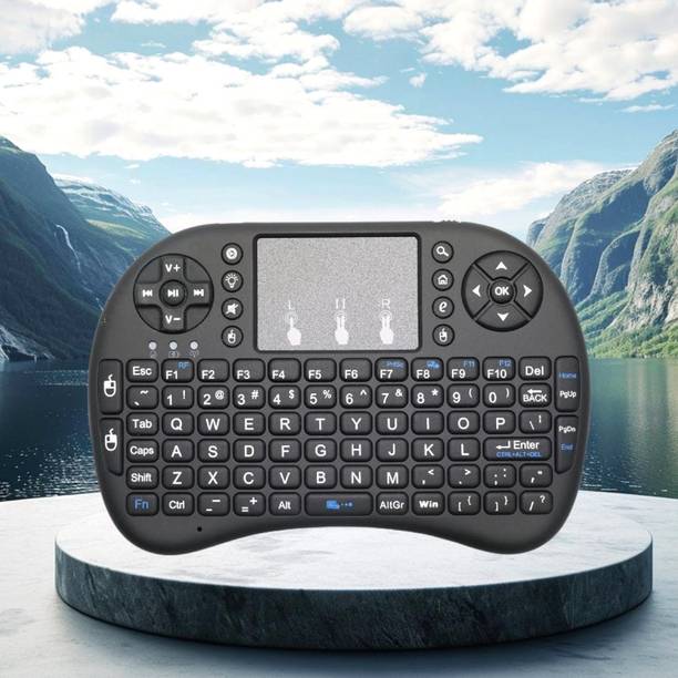 Clairbell Bluetooth Wireless Keyboard with Slim & Portable Easy-Switch & TV & Laptop Z175 Wireless Thumb-size Multi-device Keyboard Compatible with Desktop, Laptop, Mac