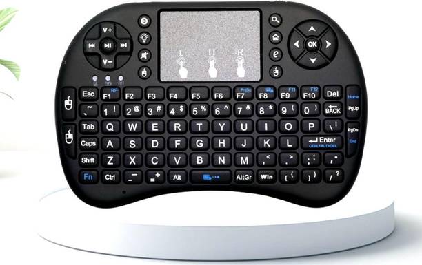 FRONY Bluetooth Wireless Keyboard with Slim & Portable Easy-Switch, TV & Laptop F200 Wireless Thumb-size Multi-device Keyboard Compatible with Desktop, Laptop, Mac