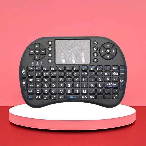 FRONY Bluetooth Wireless Keyboard with Slim & Portable Easy-Switch & TV & Laptop Z16 Wireless Thumb-size Multi-device Keyboard