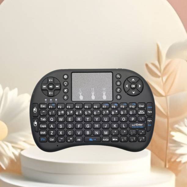 Clairbell Bluetooth Wireless Keyboard, Pocket Size USB Rechargeable Bluetooth KeyboardF9 Wireless Thumb-size Multi-device Keyboard Compatible with Desktop, Laptop, Mac