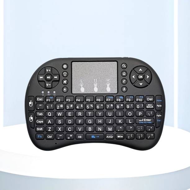 FRONY Bluetooth Wireless Keyboard with Slim & Portable Easy-Switch & TV & Laptop Z456 Wireless Thumb-size Multi-device Keyboard Compatible with Desktop, Laptop, Mac