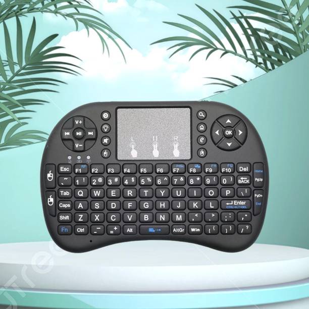 FRONY Bluetooth Wireless Keyboard with Slim & Portable Easy-Switch & TV & Laptop Z134 Wireless Thumb-size Multi-device Keyboard Compatible with Desktop, Laptop, Mac