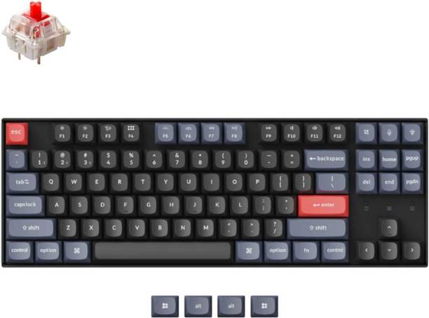 Keychron K8 Pro QMK/VIA Wireless Mechanical Keyboard / Fully Assembled / White Backlight Bluetooth Standard Multi-device Keyboard Compatible with Desktop, Laptop, Mac