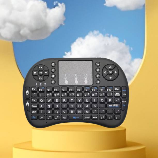 FRONY Bluetooth Wireless Keyboard, Pocket Size USB Rechargeable Bluetooth KeyboardA441 Wireless Thumb-size Multi-device Keyboard Compatible with Desktop, Laptop, Mac