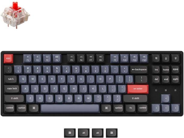 Keychron K8 Pro Bluetooth, Wired USB Tenkeyless Multi-device Keyboard