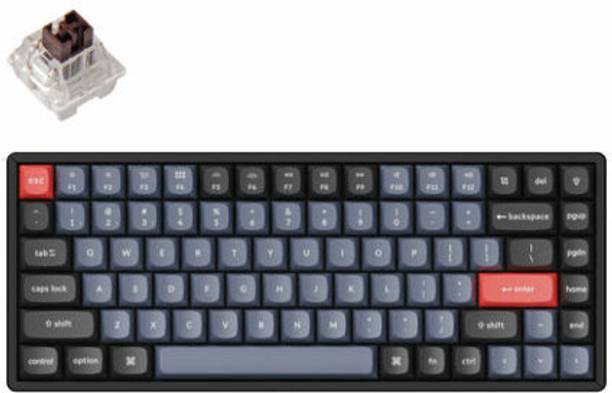 Keychron K4 Wireless Multi-device Mechanical Keyboard Hot-swappable/Aluminum/RGB Bluetooth, Wireless Standard Multi-device Keyboard Compatible with Desktop, Laptop, Mac